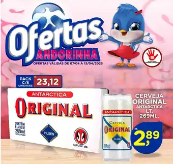 Cerveja original antarctica