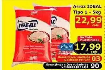 Mialich Supermercados Arroz ideal tipo 1 oferta