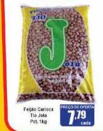 Higa's Supermercado Feijão carioca tio jota pct. oferta