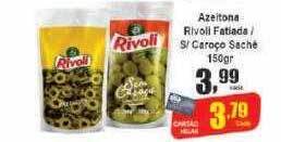 Higa's Supermercado Azeitona rivoli fatiada-s-caroço sachê oferta