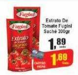 Higa's Supermercado Extrato de tomate fugini sachê oferta