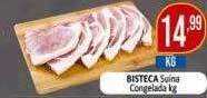 Dovale Bisteca suína congelada kg oferta