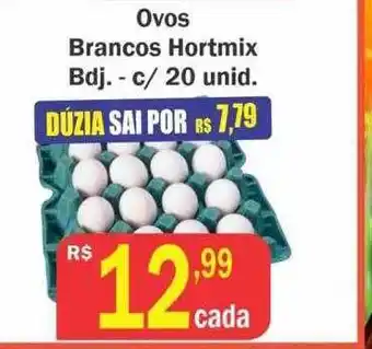Supermercados Pedroso Ovos brancos hortmix oferta