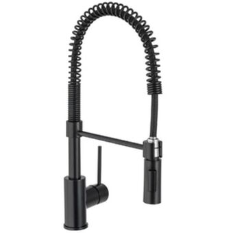 Leroy Merlin Torneira monocomando gourmet para pia de cozinha bica alta preta thomas delinia oferta
