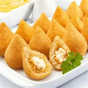 Coxinha de frango com requeijão unidade