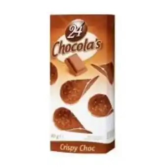 Angeloni Chocolate belga 24 chocola's milk 80g oferta