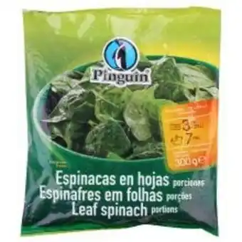 Espinafre pinguin congelado 300g