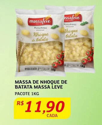 Assaí Atacadista Massa de Nhoque de Batata Massa Leve 1kg oferta