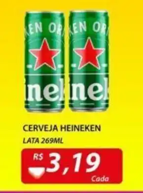 Assaí Atacadista Cerveja Heineken 269ml oferta