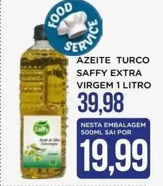 Apoio Mineiro Azeite turco saffy extra virgem oferta
