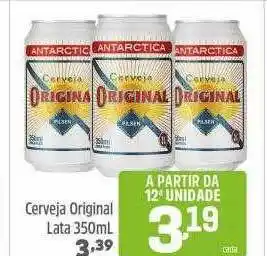 Arena Atacado Cerveja original lata oferta