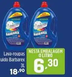 Arena Atacado Lava-roupas liquido barbarex oferta