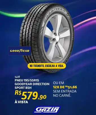 Pneu 195 55r15 goodyear direction sport 85h