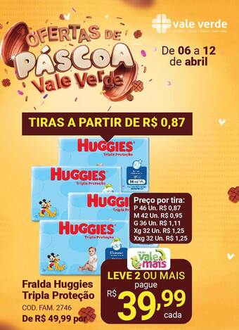 Fralda huggies tripla proteção