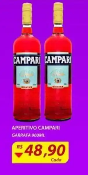 Assaí Atacadista Aperitivo Campari 900ml oferta