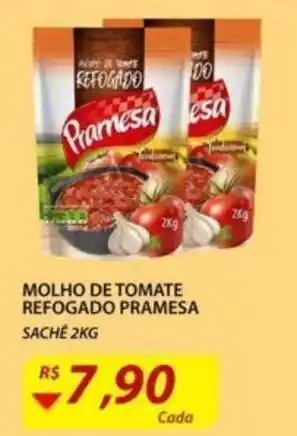 Assaí Atacadista Molho de Tomate Refogado Pramesa 2kg oferta