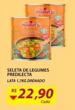 Assaí Atacadista Seleta de Legumes Predilecta 1.7kg oferta