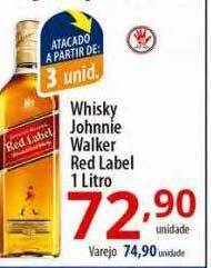 Akki Atacadista Whisky johnnie walker red label oferta