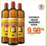Mercadão Atacadista Cachaça velho barreiro oferta