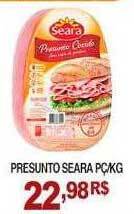 Mercadão Atacadista Presunto seara pç kg oferta