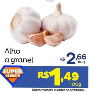 Super Lagoa Alho a granel oferta