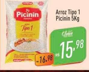 Supermercados Pague Menos Arroz tipo 1 picinin oferta