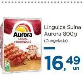 Super São Luiz Linguiça suina aurora oferta