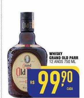 Mercantil Rodrigues Whisky grand old parr oferta