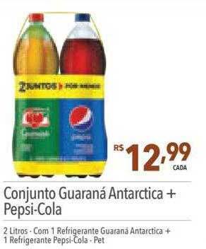 Supermercados Condor Conjunto guaraná antarctica + pepsi-cola oferta