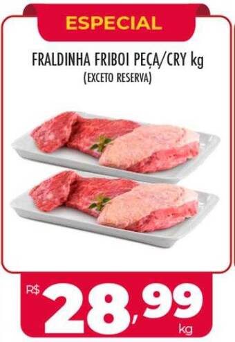Supermercados Avenida Fraldinha friboi peça cry kg oferta