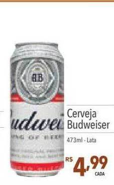 Supermercados Condor Cerveja budweiser oferta