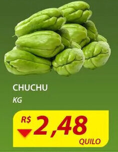Assaí Atacadista Chuchu 1kg oferta