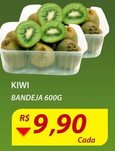 Assaí Atacadista Kiwi Bandeja 600g oferta