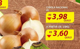 Assaí Atacadista Cebola Nacional 1kg oferta