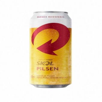 Asun Cerveja skol latão 473ml oferta
