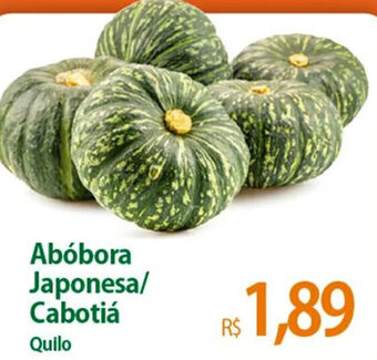 Atacadão Abóbora Japonesa/ Cabotiá 1kg oferta