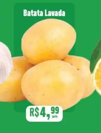 Supermercados Mateus Batata Lavada 1kg oferta