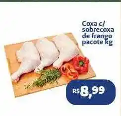 Sempre Vale Supermercados Coxa c sobrecoxa de frango oferta