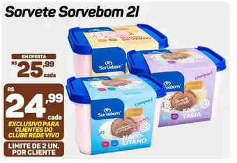 Sorvete sorvebom 2l