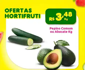 Comercial Esperança Pepino comum ou abacate kg oferta