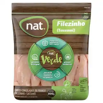 Filezinho frango nat verde 800g
