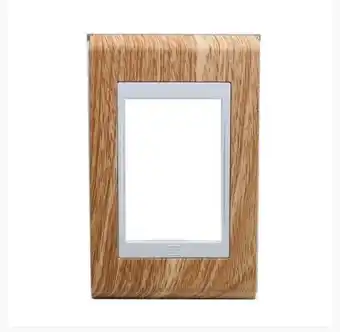 Cassol Placa 4x2 weg refinatto 3 módulos avelã/branca horizontal oferta