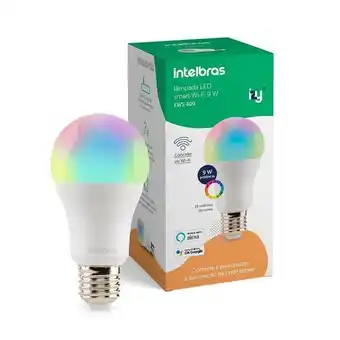 Miranda Lâmpada inteligente wi-fi 9w, ews409, compatível com alexa, 4639001, intelbras oferta