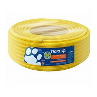 Eletroduto corrugado 25mm 3/4 com 50m tigreflex tigre