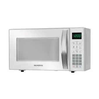 Leroy Merlin Microondas mondial mo-01-21-w 1200w 21 litros 10 níveis de potência branco 220v oferta
