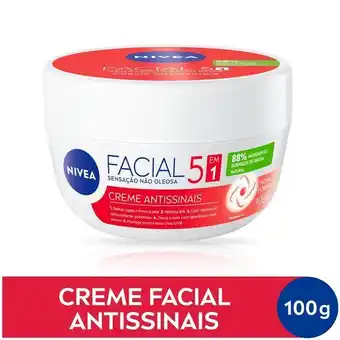 Supermercados Mateus Nivea creme facial antissinais 100g oferta
