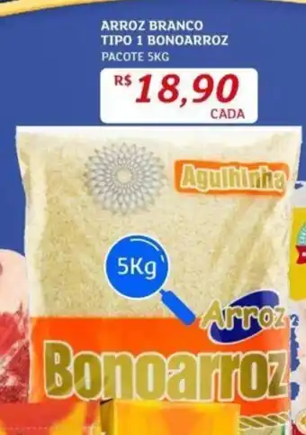 Arroz Branco Tipo 1 Bonoarroz 5kg