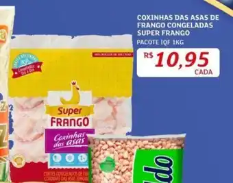 Assaí Atacadista Coxinhas das Asas de Frango Congeladas Super Frango 1kg oferta