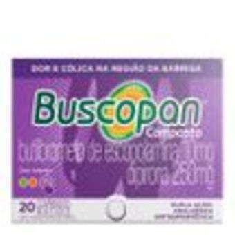 Drogaria São Paulo Buscopan composto 20 comprimidos revestidos oferta