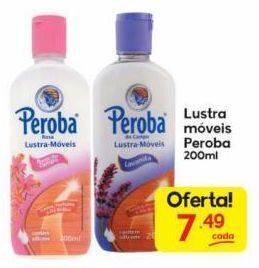 Lustra móveis peroba 200ml